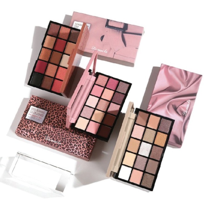 LAMEILA 15 COLORS Matte Pigmented Palet Eyeshadow Lingerie LA022 5025