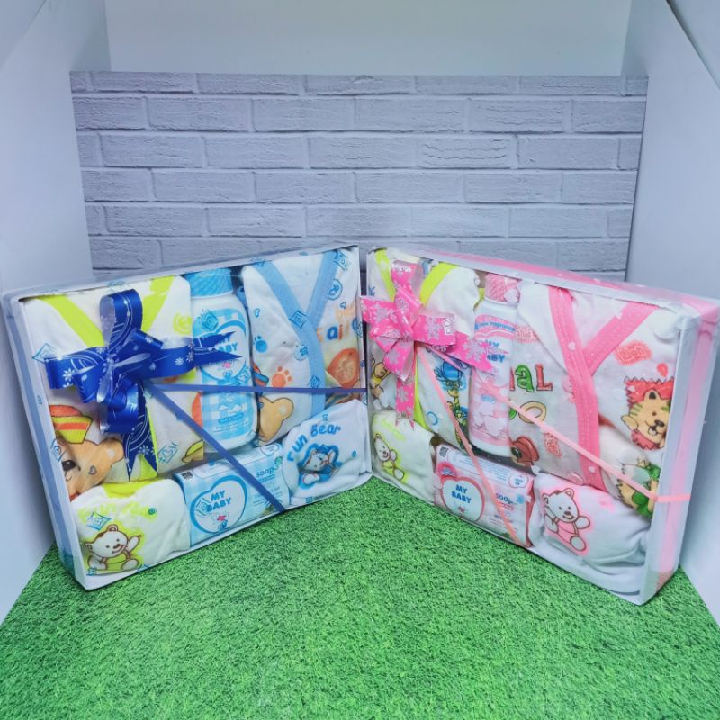 

Hamper baju baby gift paket hampers parcel kado bayi lahiran parsel set murah real