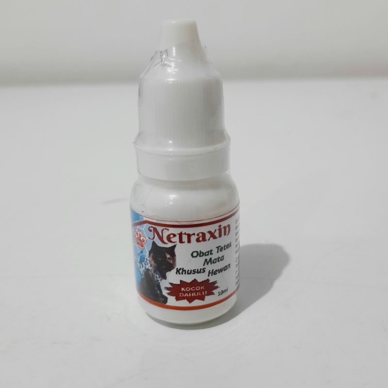 netraxin obat tetes mata hewan aman untuk kitten dan puppies 10m