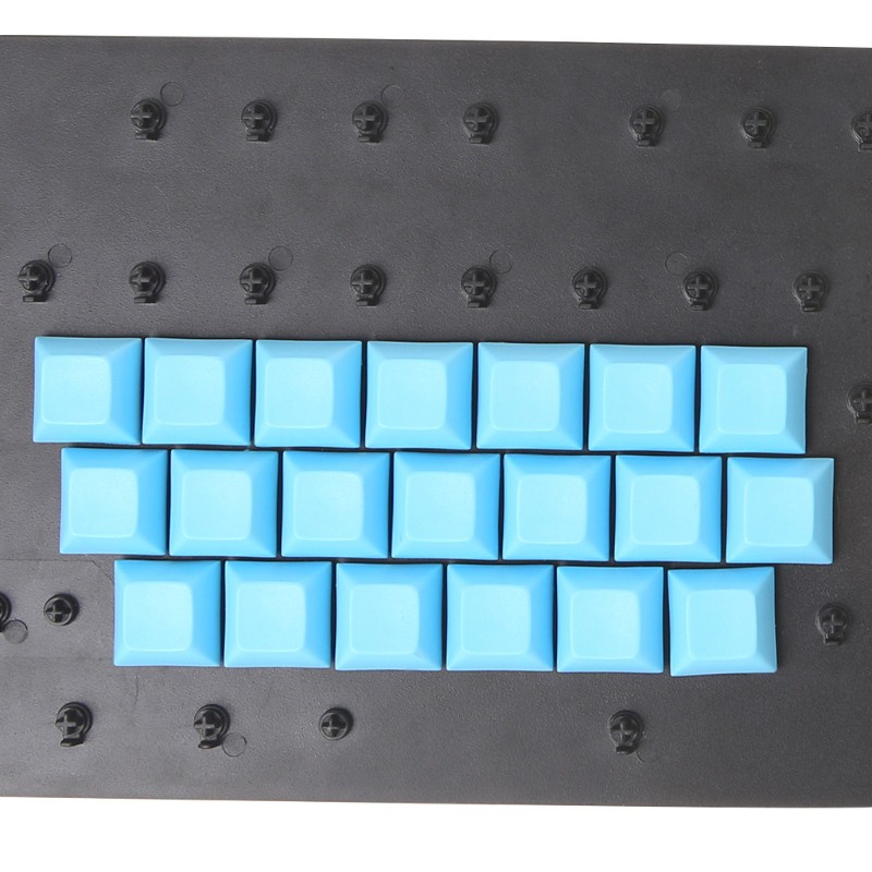 Btsg Pbt Keycaps Dsa 1u Kosong Motif Print Untuk Keyboard Gaming Mekanik