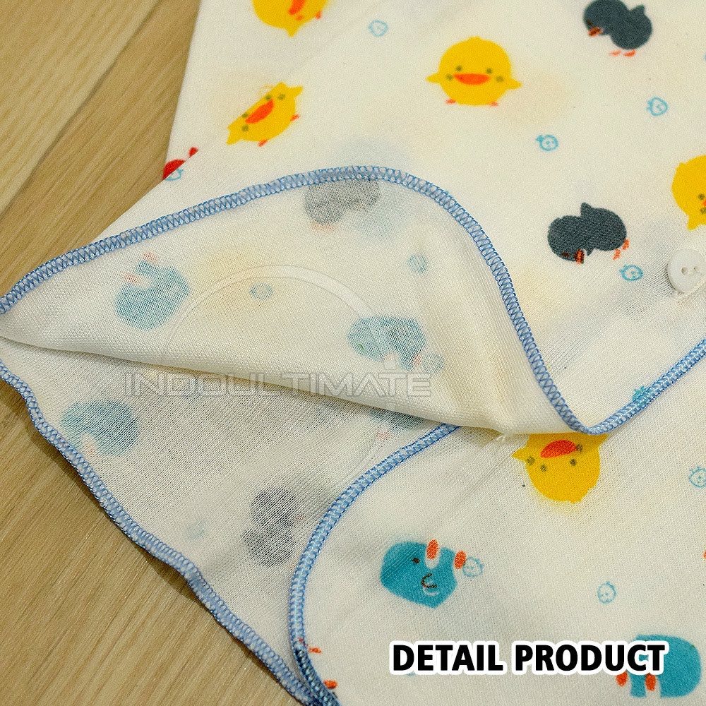 3in1 Baju Bayi Baru Lahir Laki Laki Perempuan Tanpa Lengan Motif 0-3 Bln BC-086 Pakaian Atasan