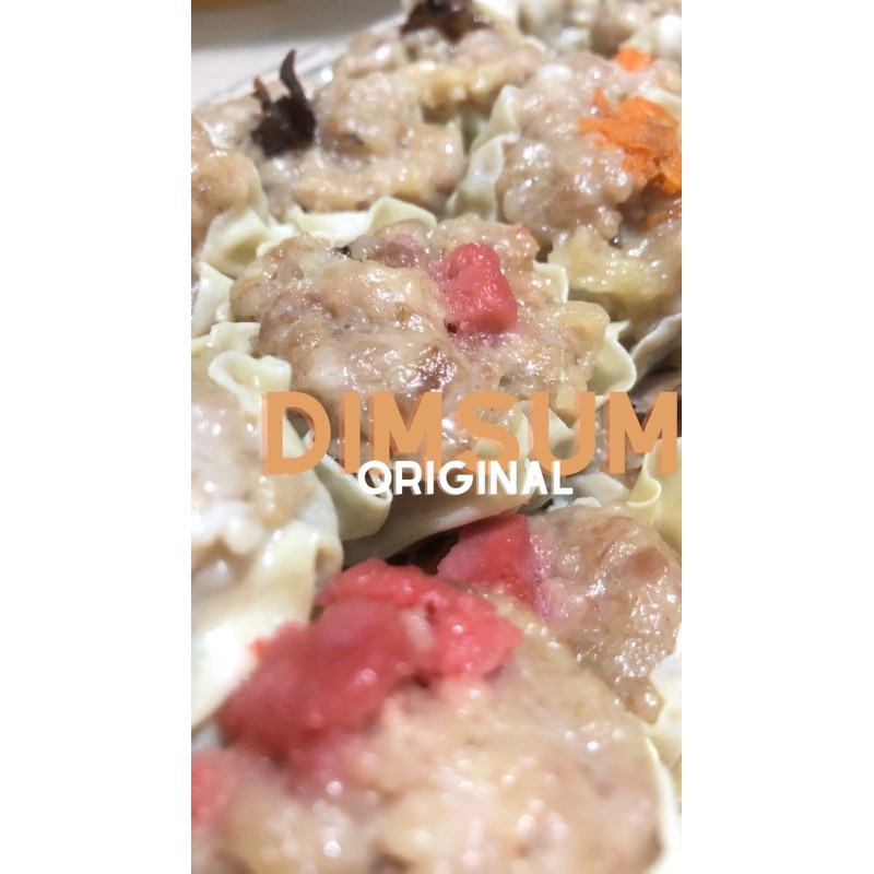 

DimsumTipsy Dimsum Original (Tanpa Saus Mentai) isi 6 Pcs