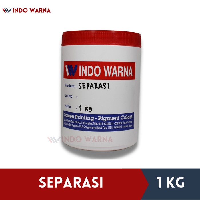 

air-cat- cat / pasta sablon transparan - separasi -cat-air.