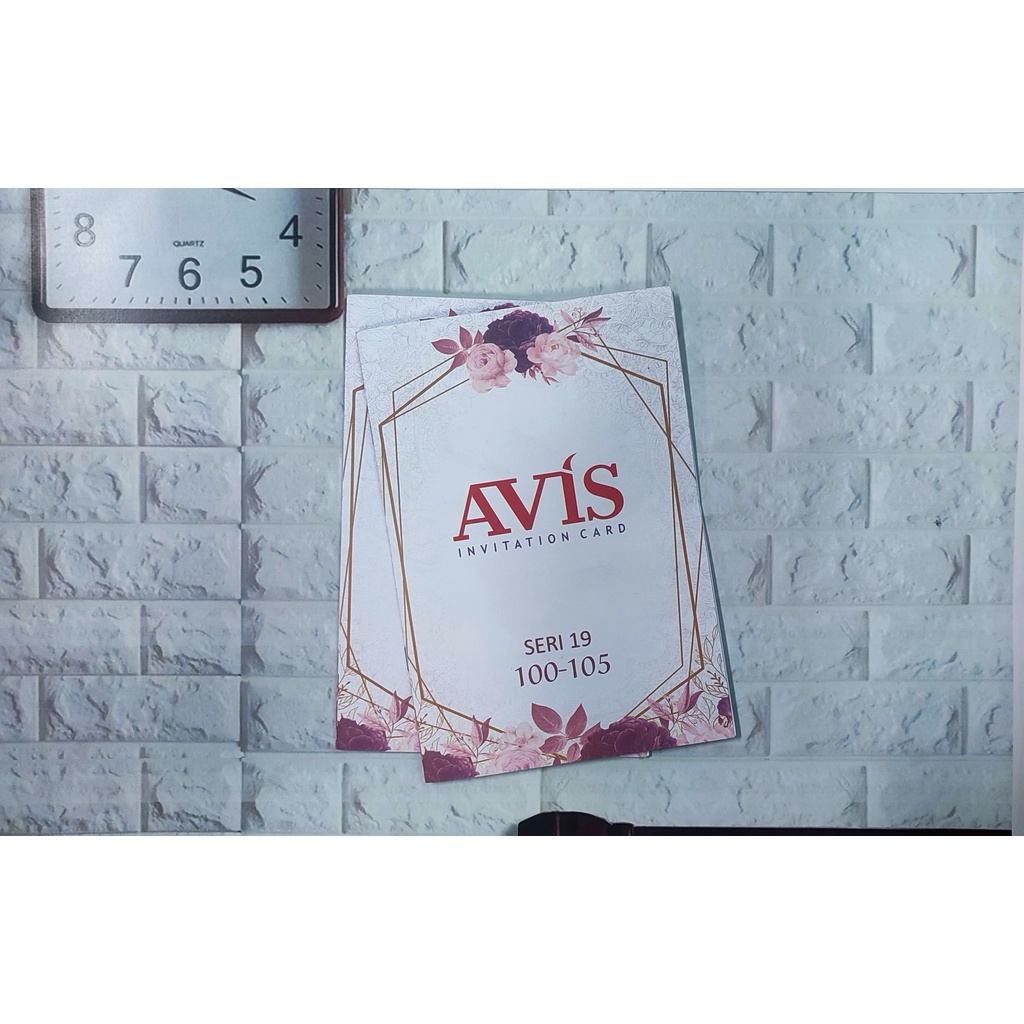 KATALOG UNDANGAN NIKAH BLANKO AVIS TERBARU