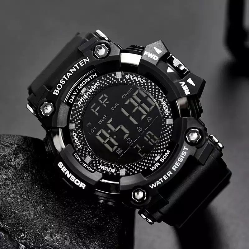 BOSTANTEN JAM TANGAN ANALOG DIGITAL