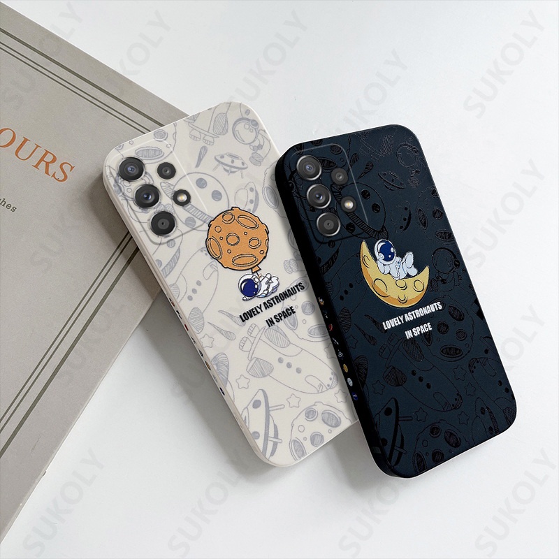 Casing Silikon SAMSUNG A32 A33 A23 A51 A53 A52 A42 A72 A71 A12 A13 A21s A22 A20 A02 A50 S2122 Motif Astronot Disney