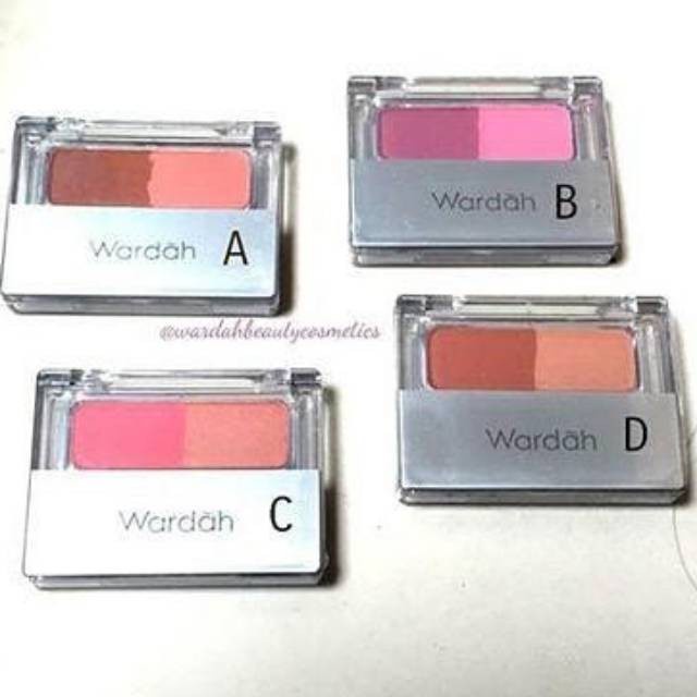 Wardah Blush On A , B , C , D 4g BPOM Halal (VHI)