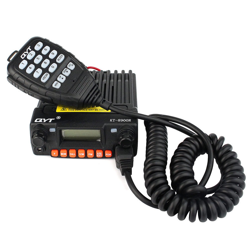 AKN88 - Radio Rig QYT KT-8900R Mini Transceiver Tri-band Mobile Radio