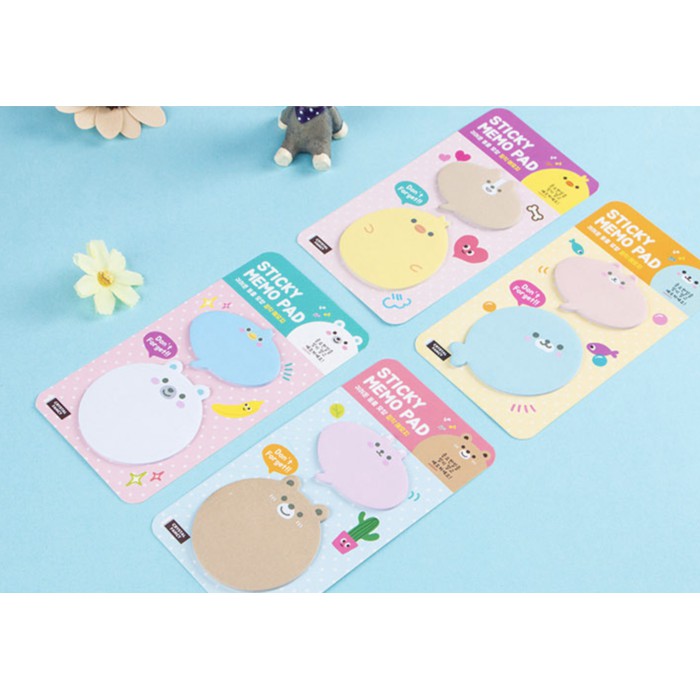

SALE!!!TERLARIS!!! Sticky Memo Pad Animal MEMO & STICK NOTE