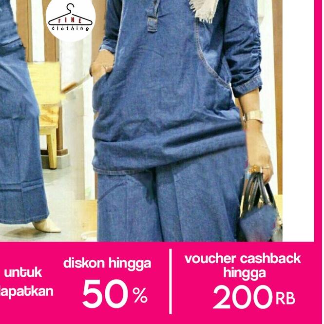 FC SETELAN TIARA Setelan Muslim Wanita Dewasa Jumbo Pakaian Gamis Hijab Kekinian Set Celana dan Baju