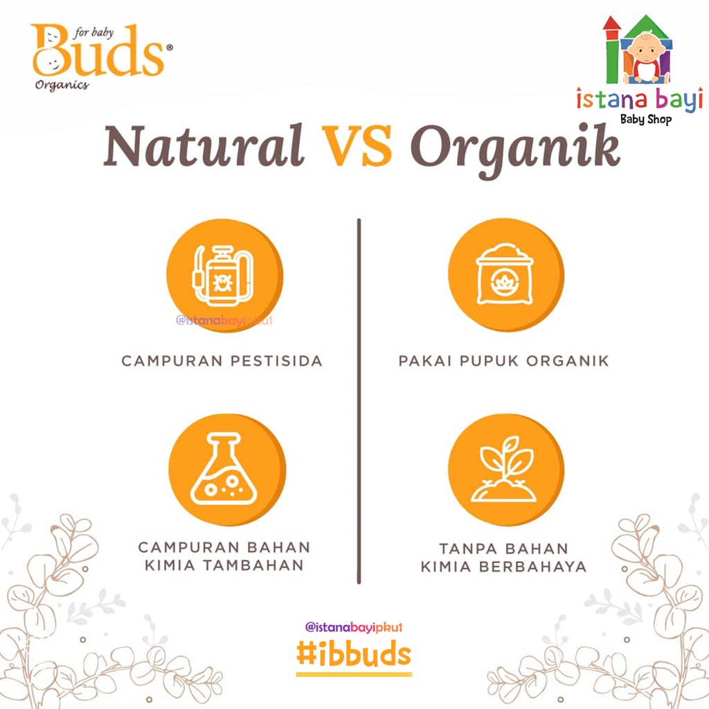 Buds Organics Happy Baby Cream 150 ml - Lotion atau Krim Perawatan Kulit Bayi dan Anak