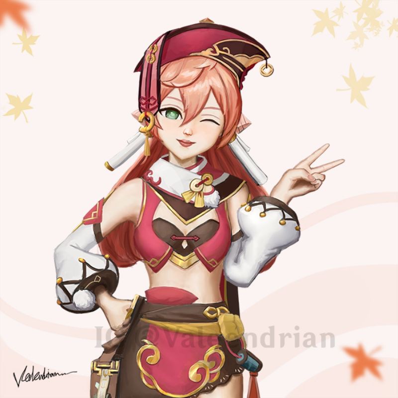 Art Commission Full Color (Fan art, OC, illustration)