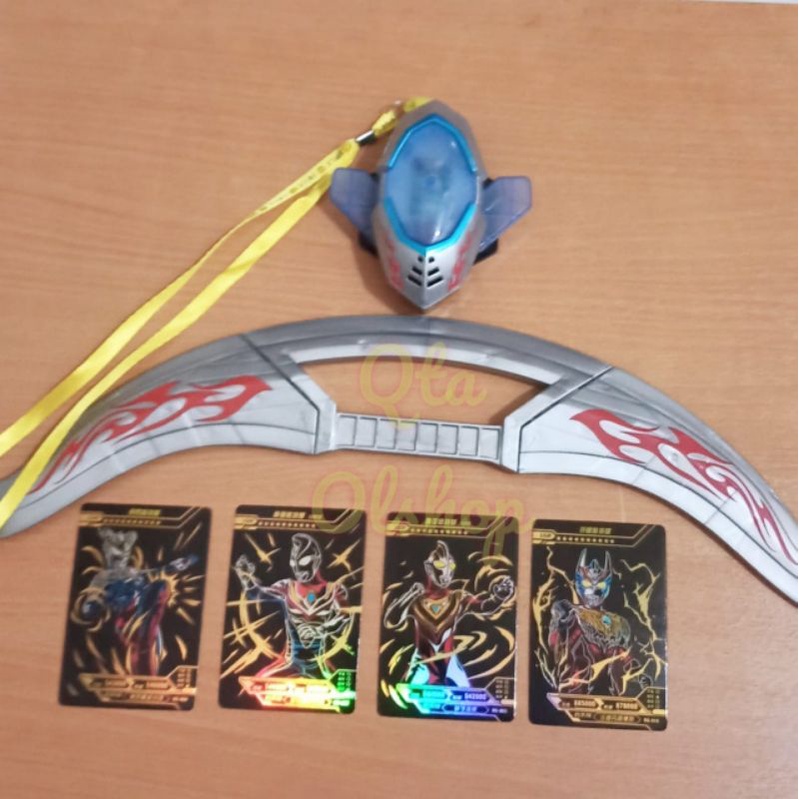 DX ULTRAMAN ZERO SLUGGER & COLOR TIMER ULTRAMAN ZERO RECAST SET