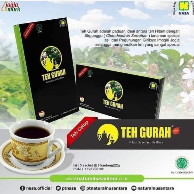 COD/Teh Gurah Nasa/Gurah/Teh Gurah/ Teh Herbal/ Gurah nasa