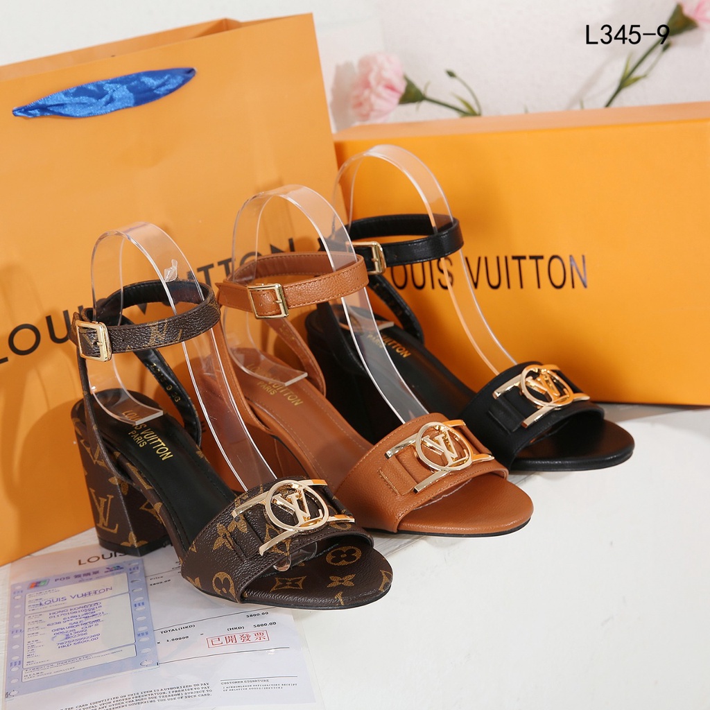 SHOES Lock it Block Heel Sandals L345-9