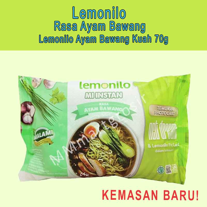 MI INSTAN LEMONILO AYAM BAWANG KUAH 70g