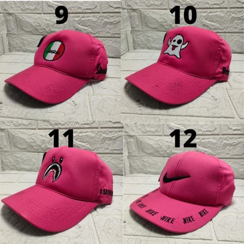 COD topi baseball dewasa topi cowok topi cewek topi keren topi korea topi hits topi bordir topi pria topi wanita topi murah pink fanta