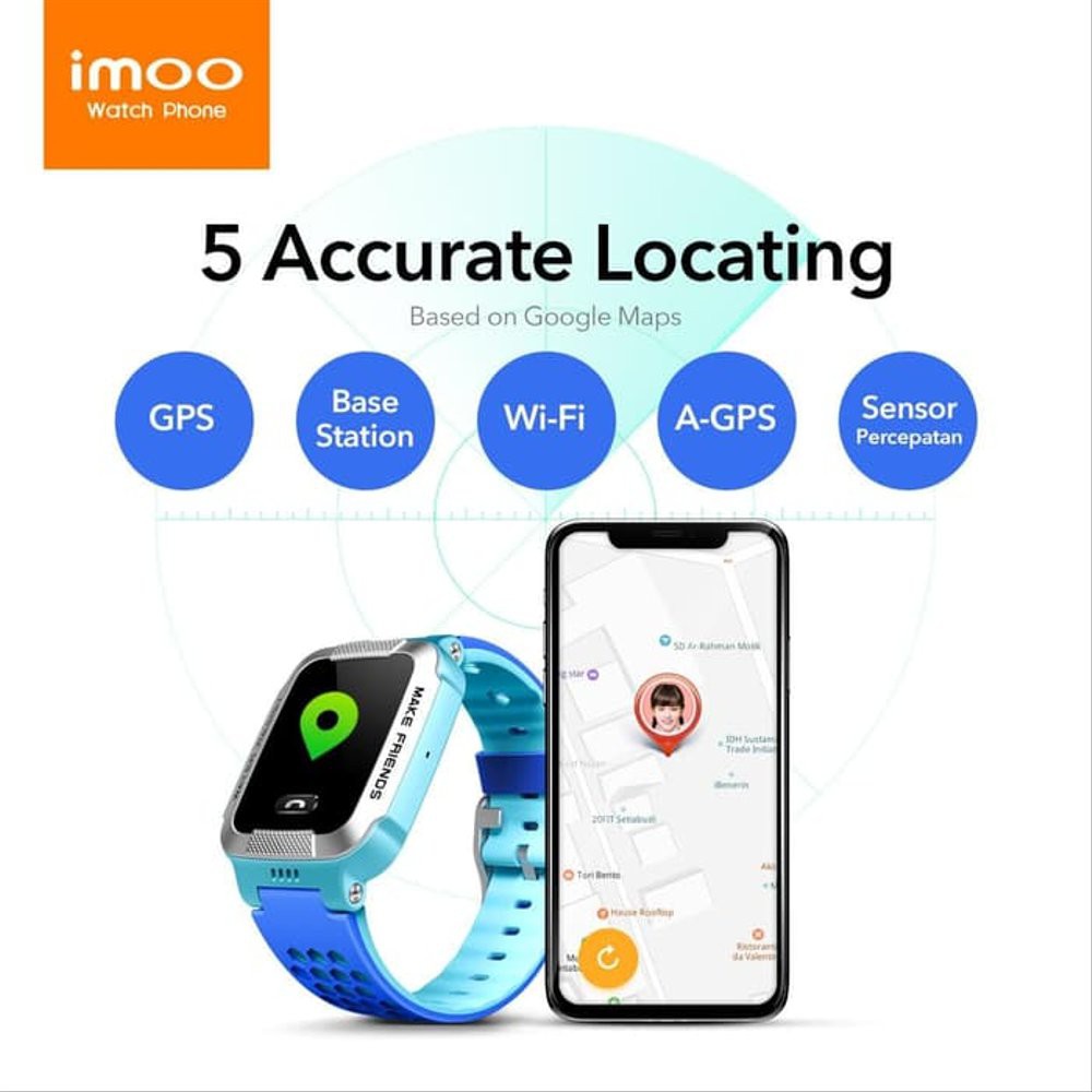 Jam Tangan Imoo Imoo Watch Phone Baru