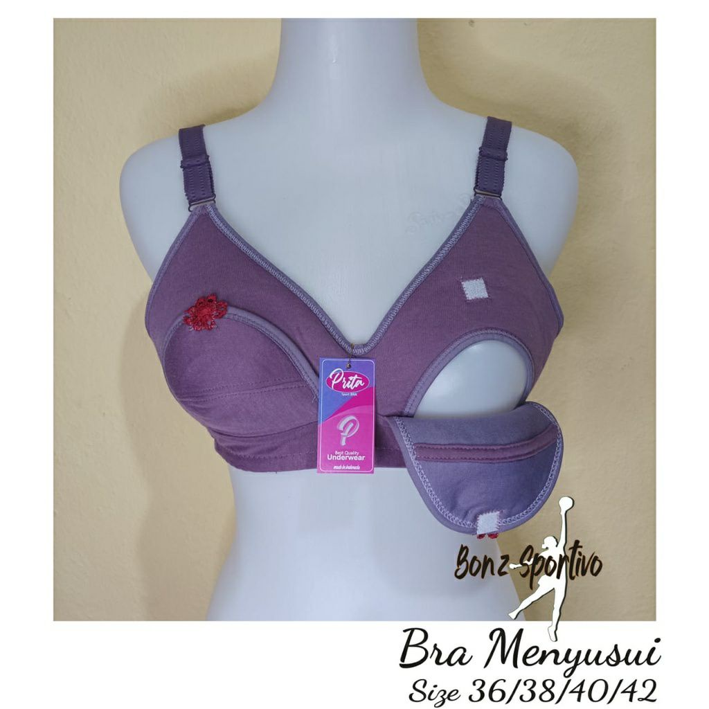 JT - Nursing BRA / BH Ibu Menyusui Murah Termurah Tanpa Busa &amp; Tanpa Kawat / Bra Maternity