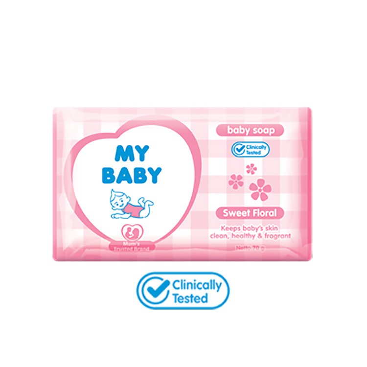 MY BABY SOAP (SABUN BATANG) 60 GR