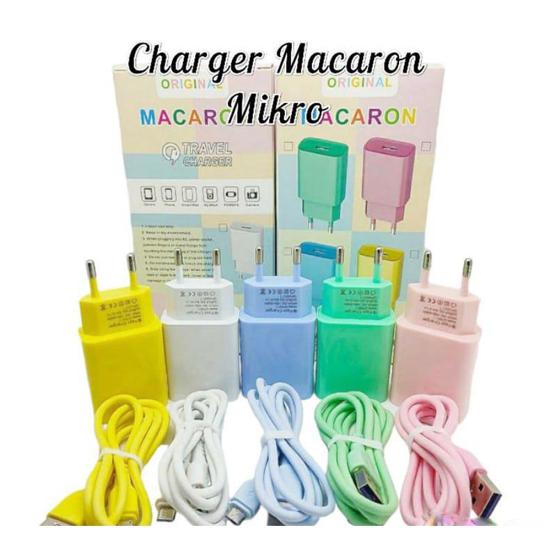 Charger Casan Macaron 3.1A Micro USB Fast Charging