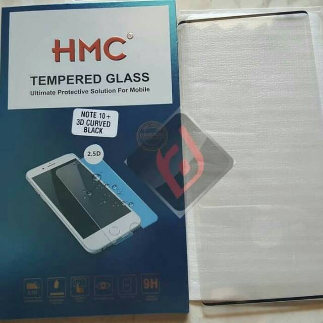 hmc tempered glass samaung note 10 and note 10 plus