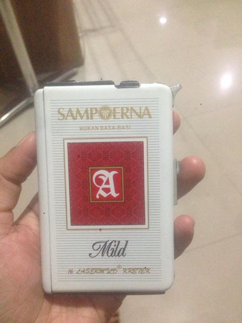 Kotak Rokok Sampoerna Mild Dan Korek Gas / Kotak Rokok Korek Gas Sampoerna Mild