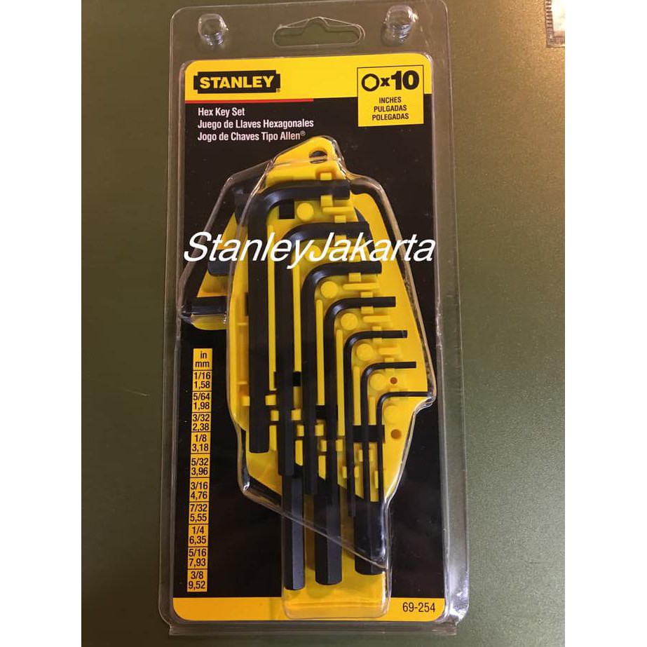 Best Price Stanley Kunci L Set Inch / 69-254