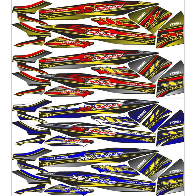 STRIPING STICKER JUPITER Z BURHAN SPARK