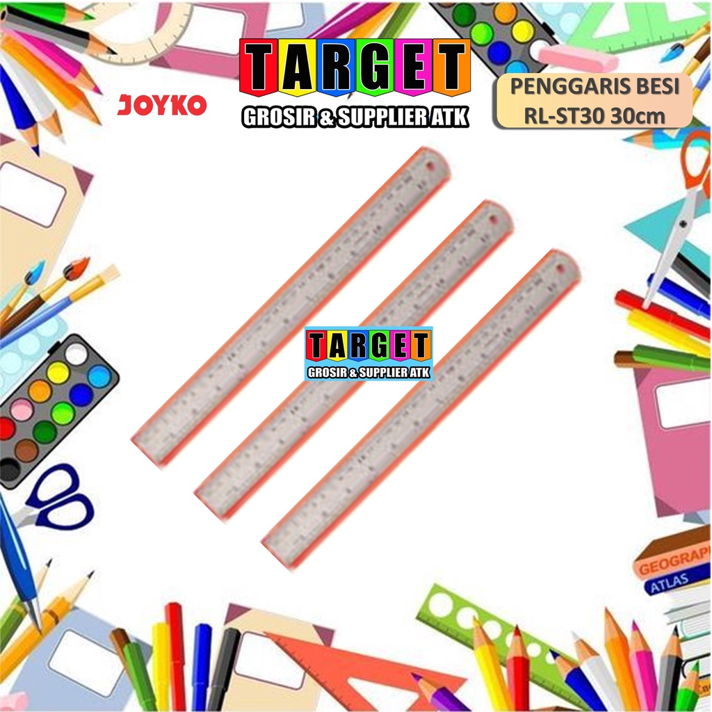 

PENGGARIS BESI 30 cm 60 cm 100 cm / STAINLESS / RULER