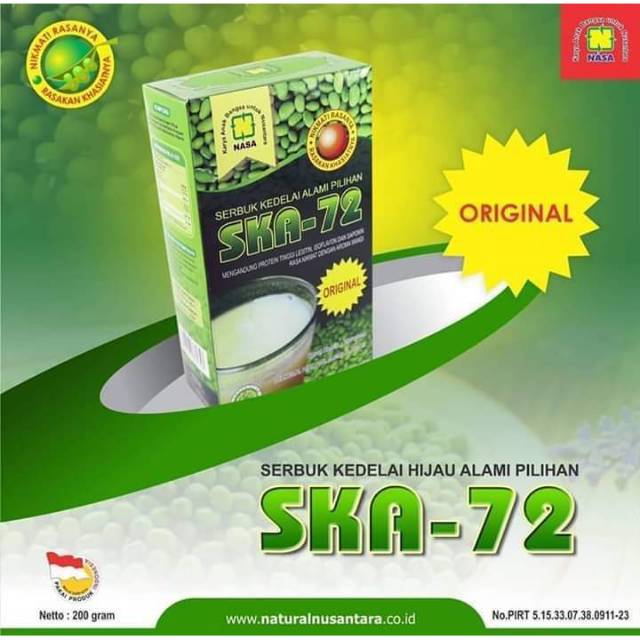 

SKAO 72 SUSU KEDELAI ALAMI NASA penambah berat badan