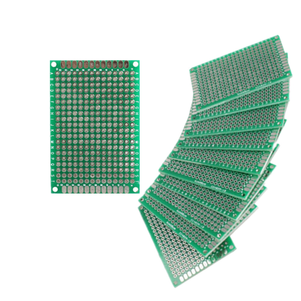 〖Factory Supplier/COD〗Papan Breadboard Universal Double Side Prototype PCB 4x6 cm 40mmx60mm FR4