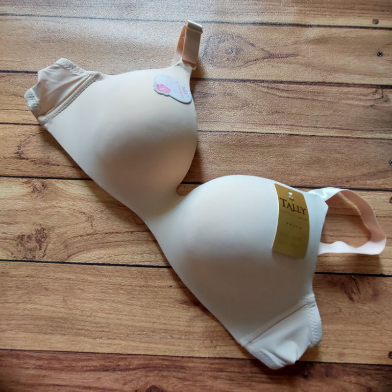 TALLY BRA BH JUMBO BESAR CUP D / TANPA KAWAT / BUSA TIPIS 9580