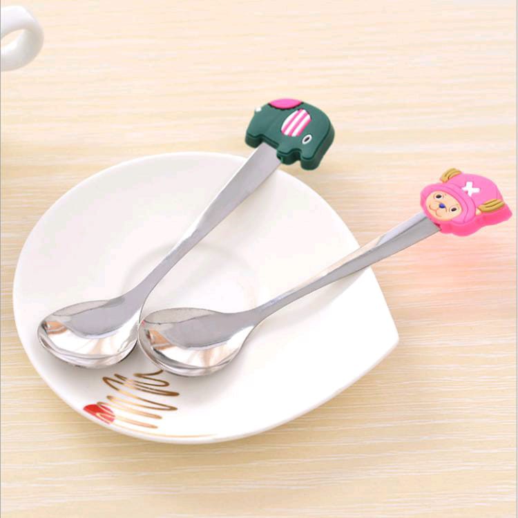 Sendok Teh Karakter Kartun Lucu Imut / Stainless Steel Tea Spoon