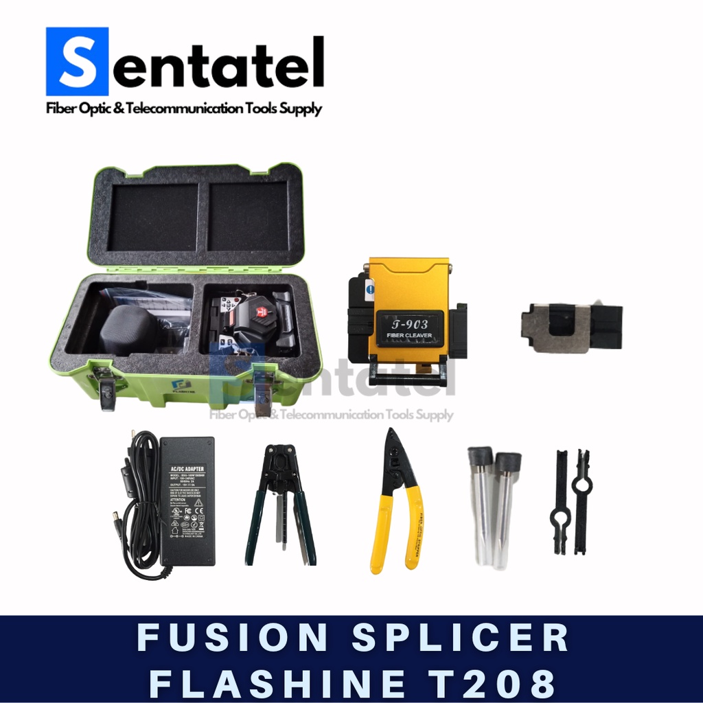 FLASHINE T208 Splicer T208 Fusion Splicer Splicing