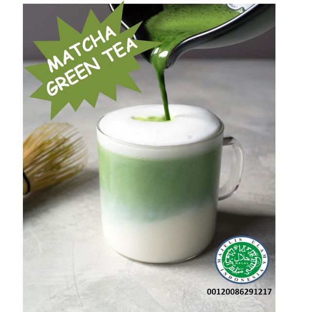

Bubuk Inuman Green tea 1kg/ Green Tea Powder 1kg