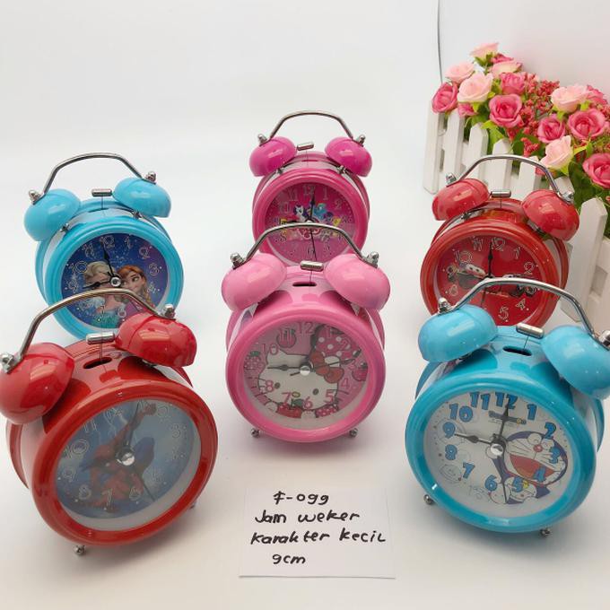JAM WEKER KECIL KARAKTER / JAM WEKER MINI KARAKTER SALE