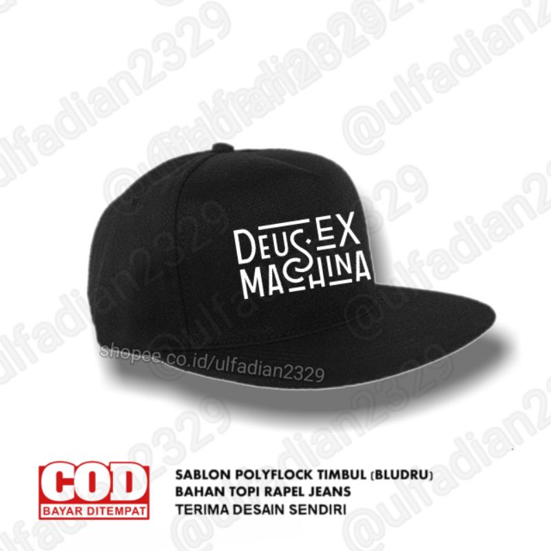 Topi Deus Ex Machina Snapback - Snapback Deus