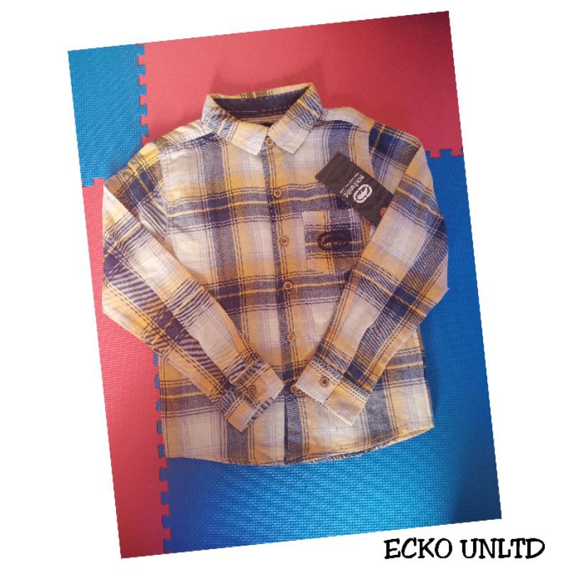 kemeja anak cowok 7y ECKO UNLTD original bangladesh