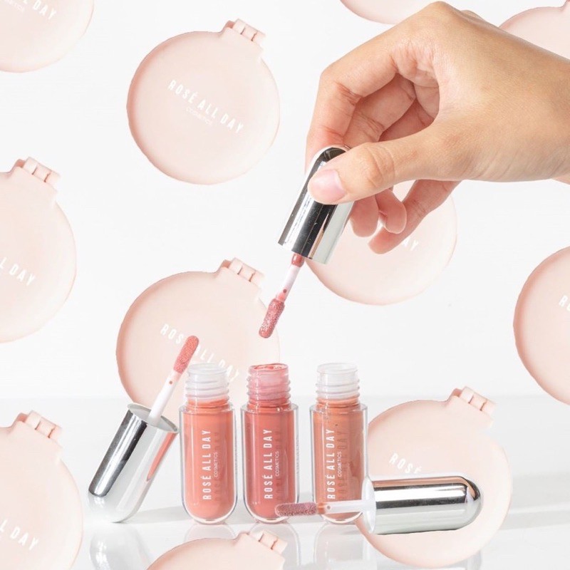ROSE ALL DAY LIP GLOSS PILLS - CHILL PILL / JOY PILL / GLOW PILL
