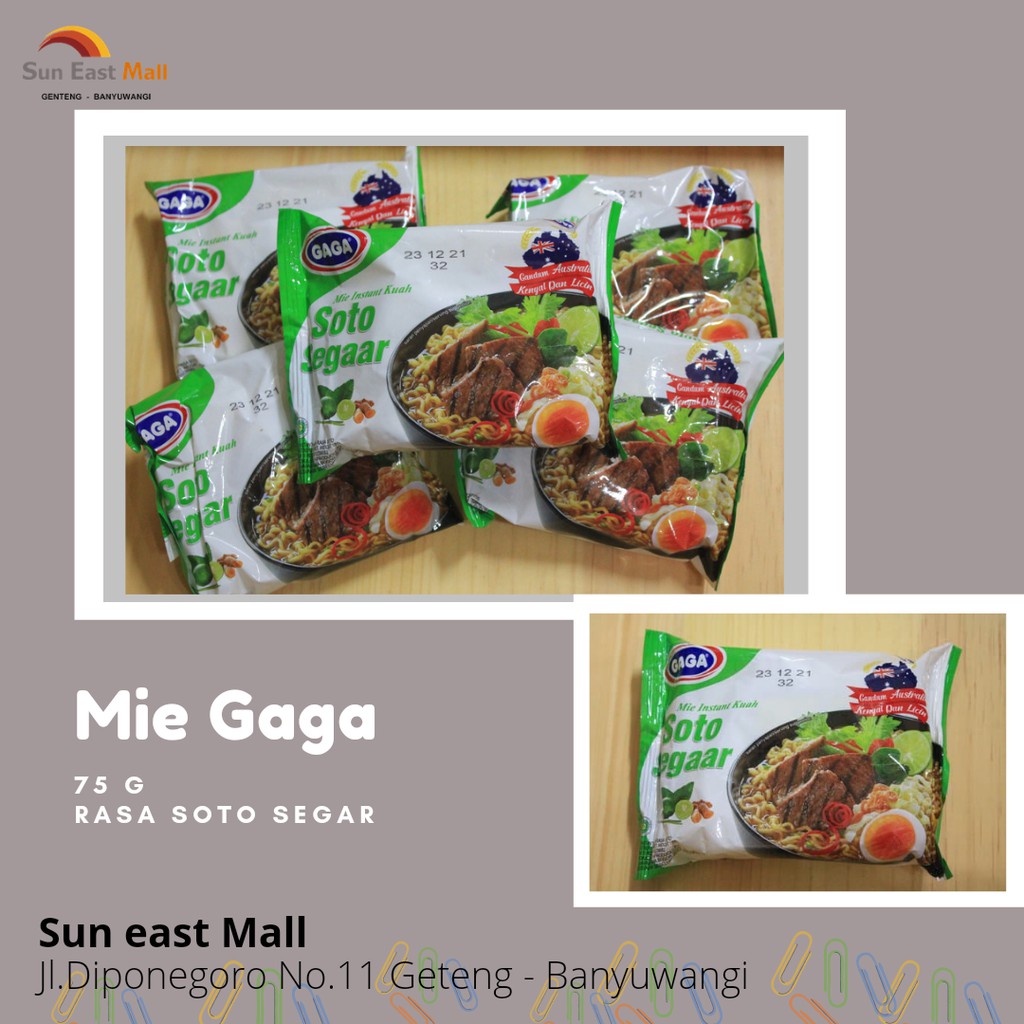 

Gaga Soto Segar 75g
