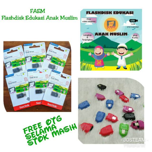 Video edukasi anak muslim - Flashdisk Edukasi