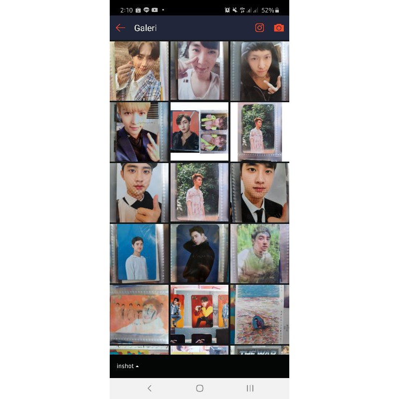 EXO D.O. LAY Photocard PC Official