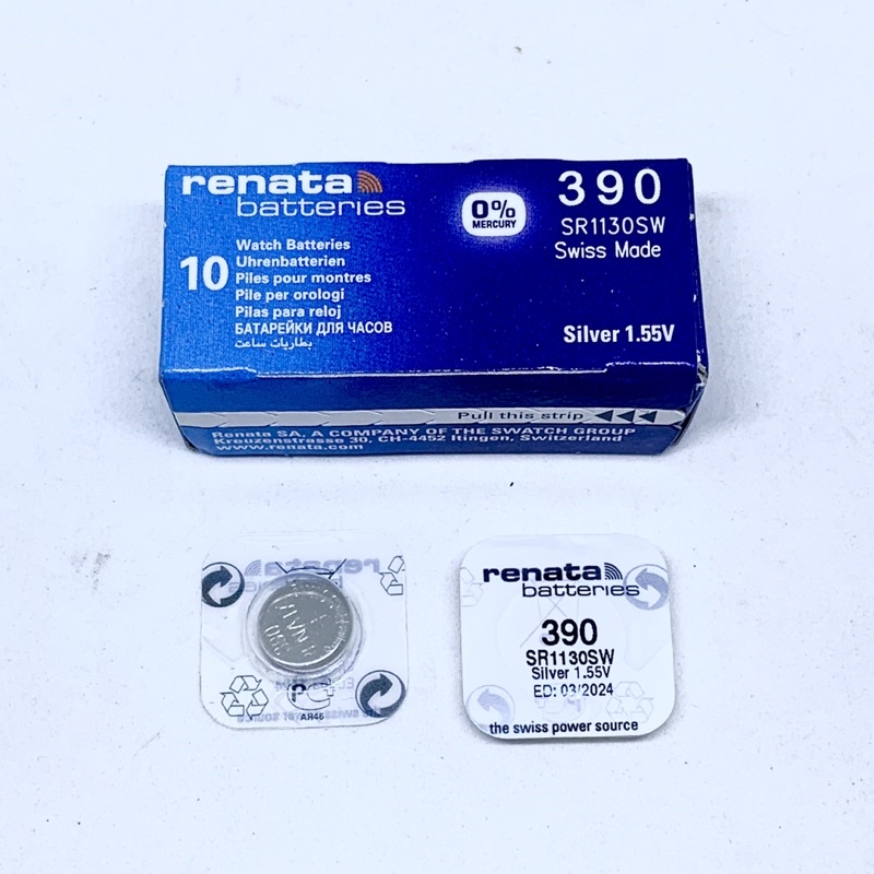 BATERAI RENATA SR1130SW 390 / BATRAI BATRE BATTERY 390 SR1130 SR1130W