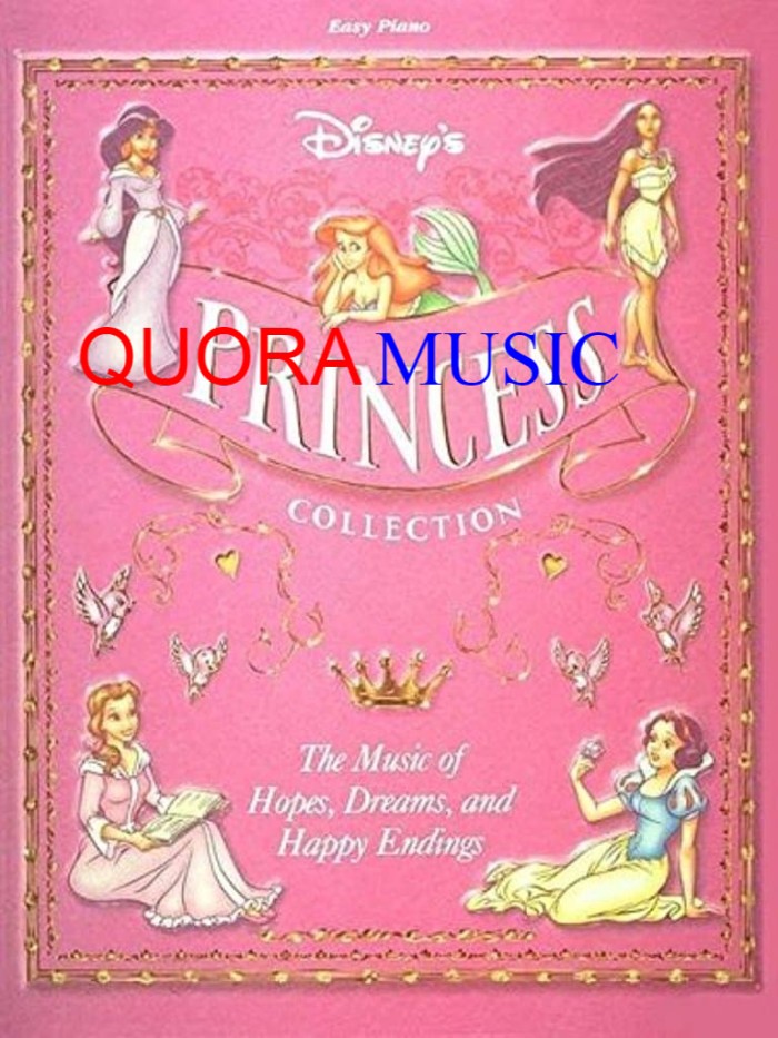 Buku Piano Easy - Disney's Princess Collection, Volume 1