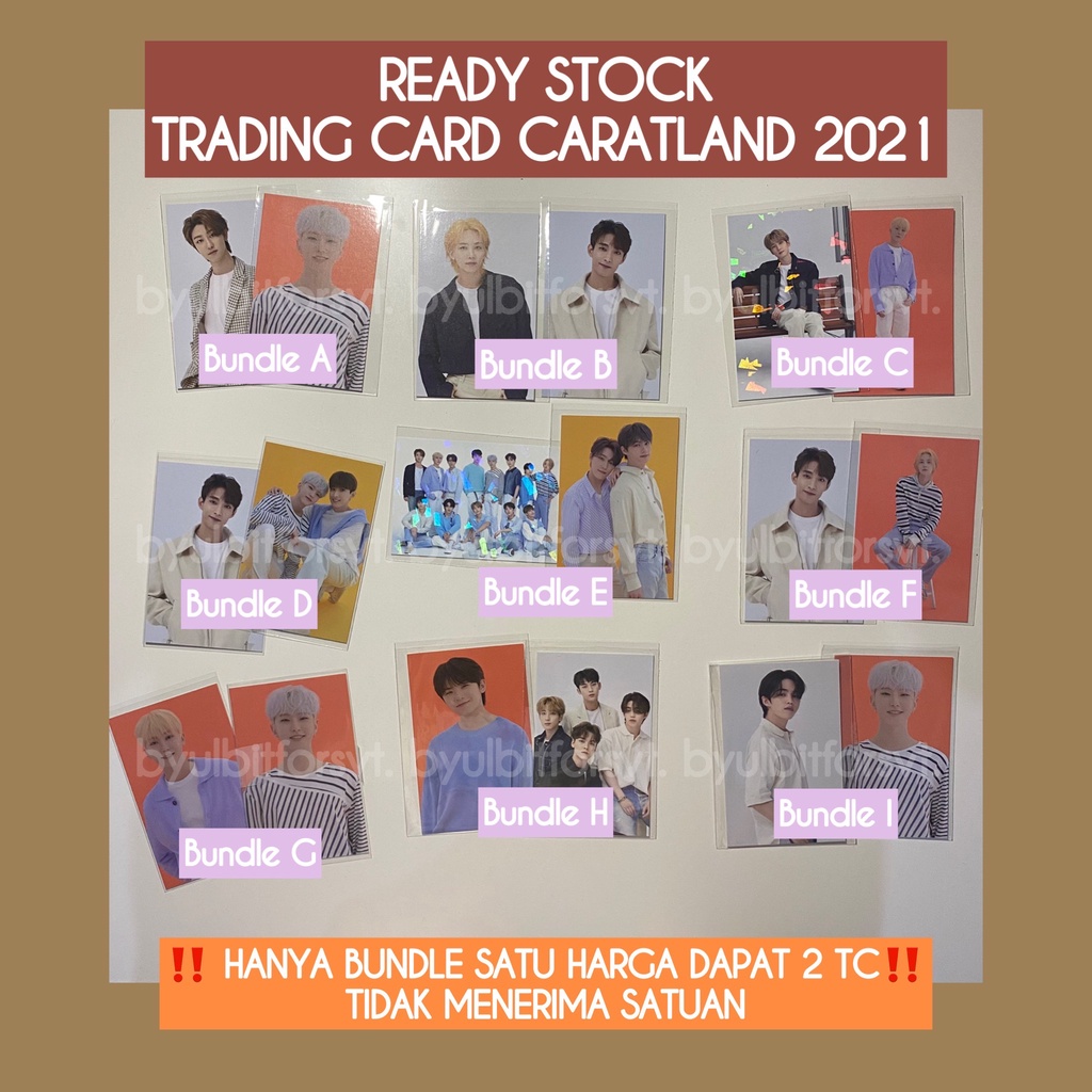 [ CLEARANCE SALE ] TRADING CARD CARATLAND 2021 ( S.Coups Jeonghan Joshua Jun Hoshi Wonwoo Woozi DK M