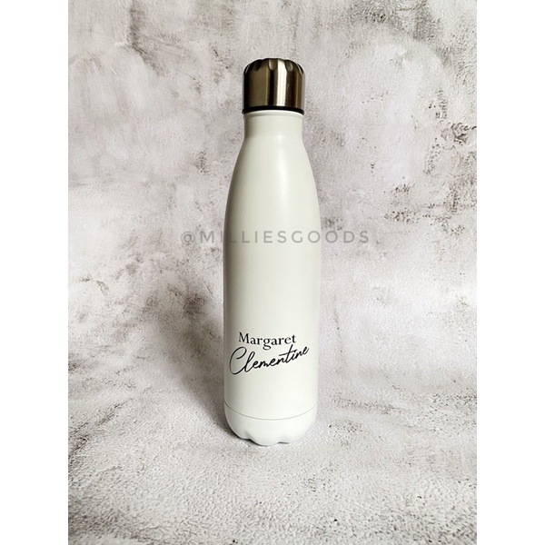Tumbler Custom Laser GRAFIR - [[Harga SATUAN]] kado unik cocok untuk kado / couple - botol termos - FREE CUSTOM NAMA - tumbler LED, sakura, niagara, peas tumbler, tumbler sport, tumbler bowling - botol minum-Bowling
