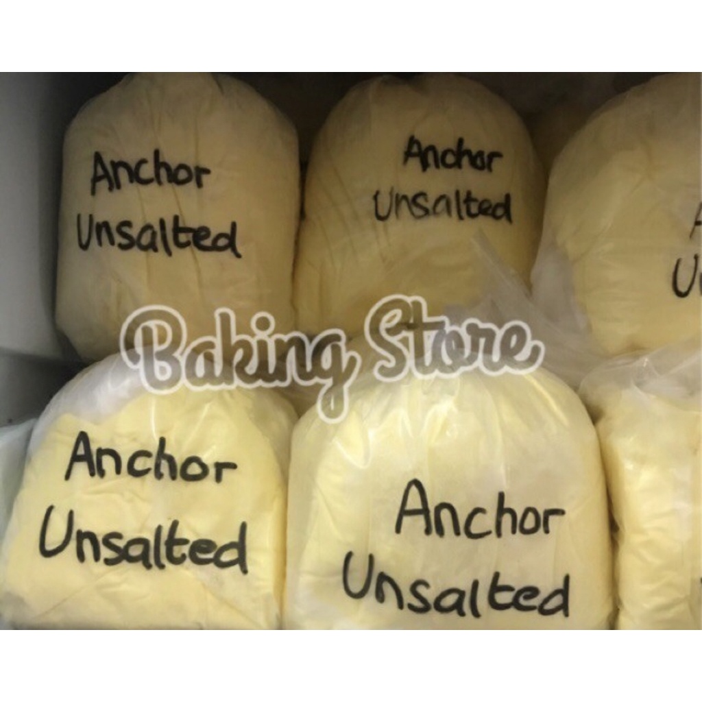 

Anchor Butter Mentega Tawar Unsalted Rep 500gr - Sameday/Instant Only !!