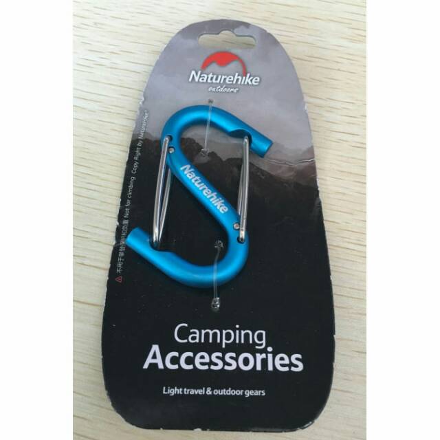 Naturehike Carabiner quickdraw type S Buckle hanging aluminum alloy survival kit