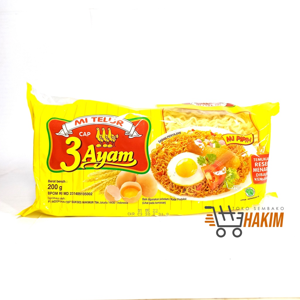 

Mi Telur Cap 3 Ayam